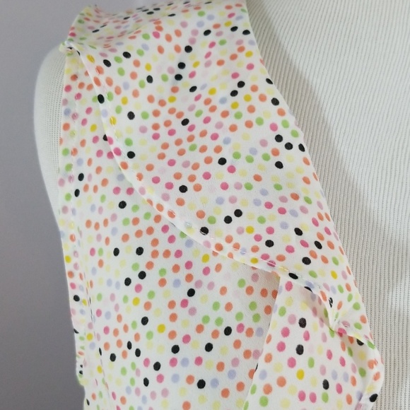 Max Studio Sprinkle Wrap Blouse - Picture 4 of 7